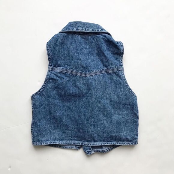 Vintage Acme kids bugs bunny denim vest EUC S(7-8Y) - Picture 8 of 8